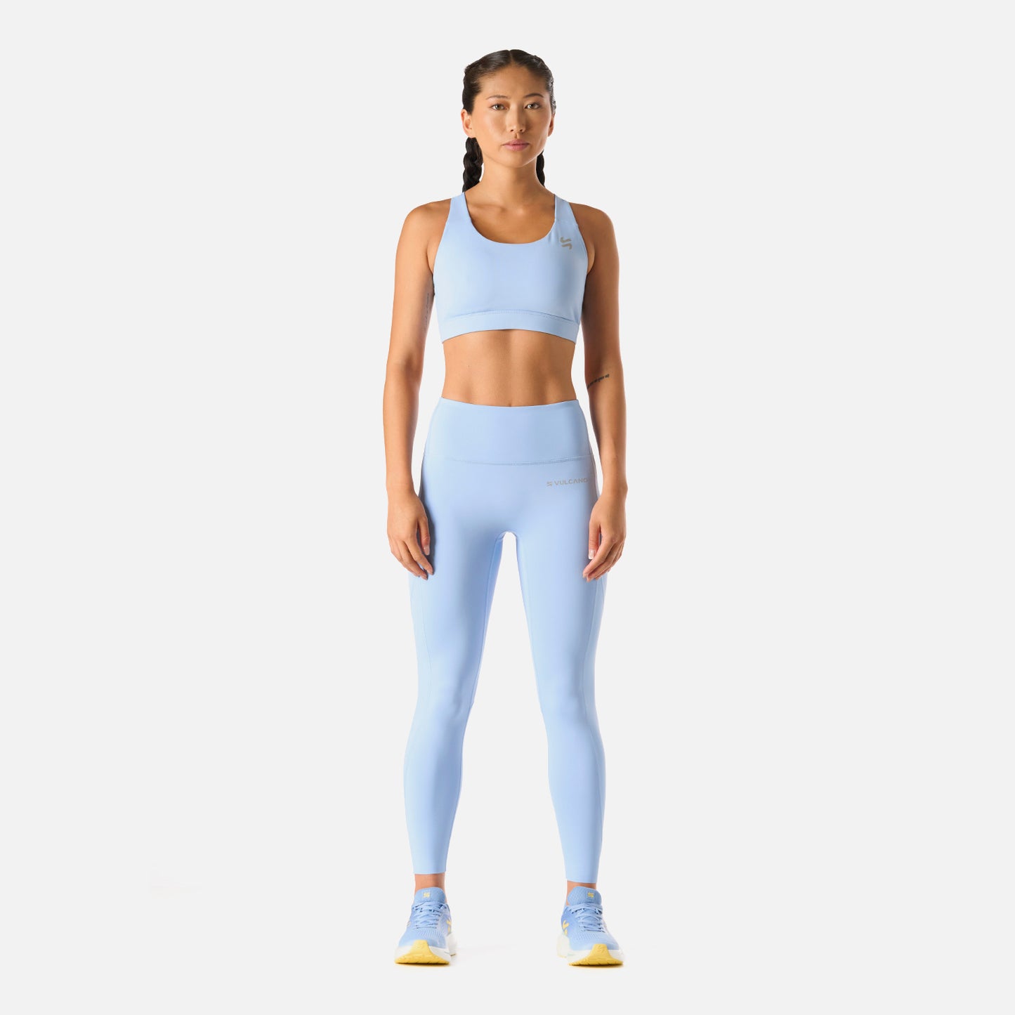 Peto Mujer Built To Move High Support Bra Celeste Vulcano