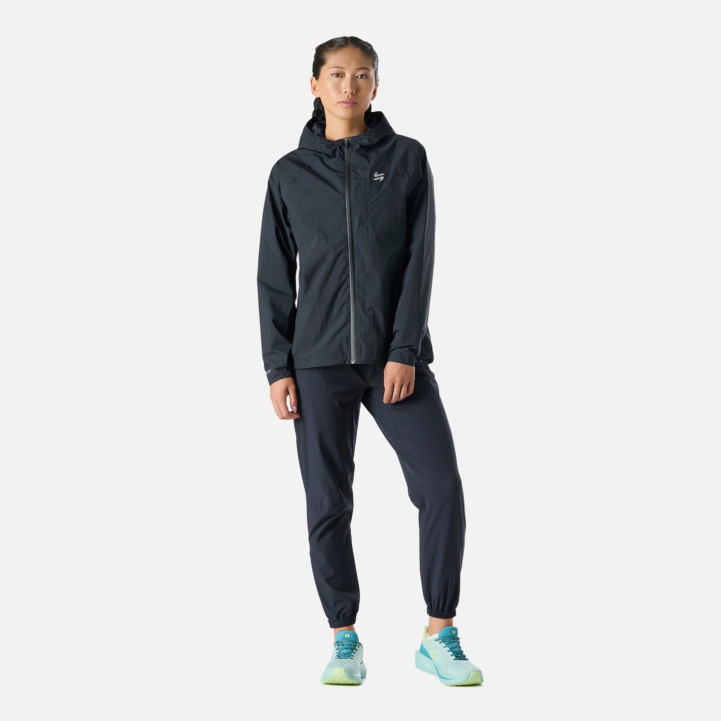 Chaqueta Mujer Built To Move Waterproof Jacket Negro Vulcano