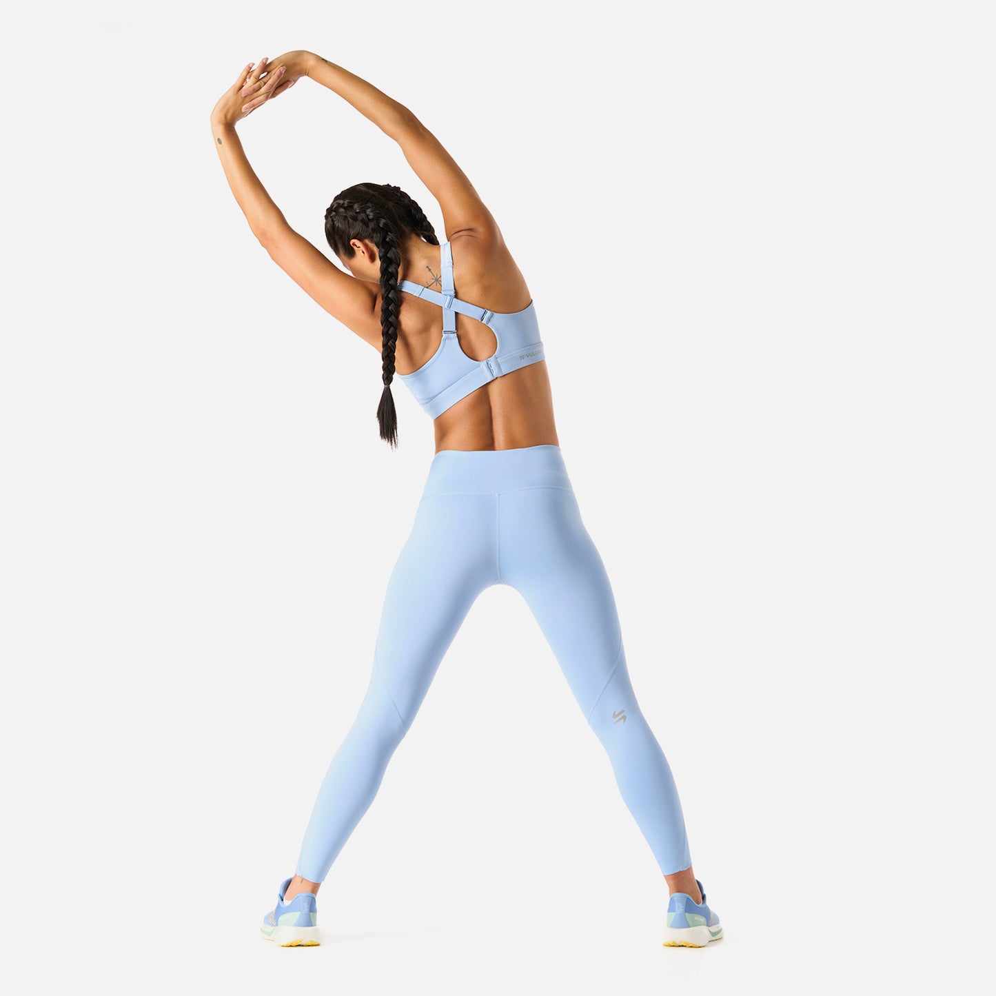 Peto Mujer Built To Move High Support Bra Celeste Vulcano