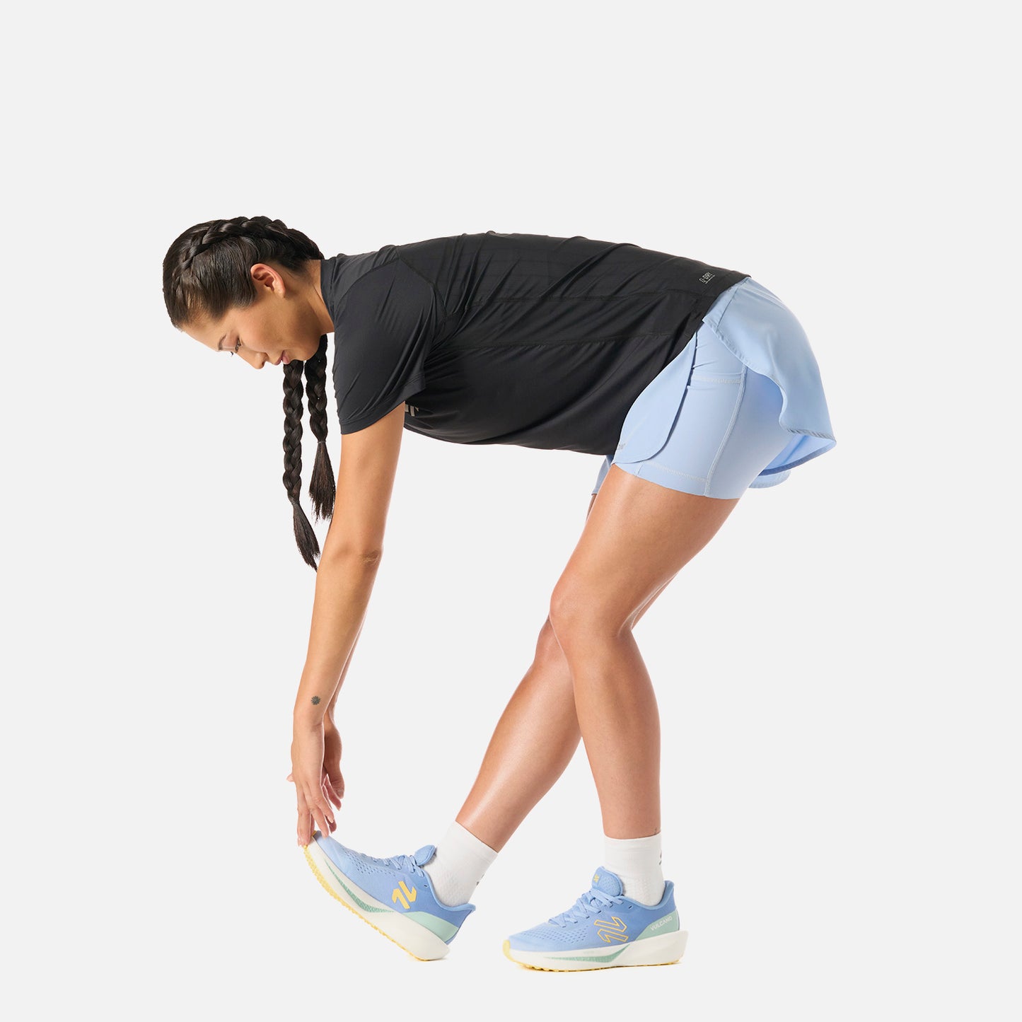 Shorts Mujer Built To Move 2-in-1 2,5" Shorts Celeste Vulcano