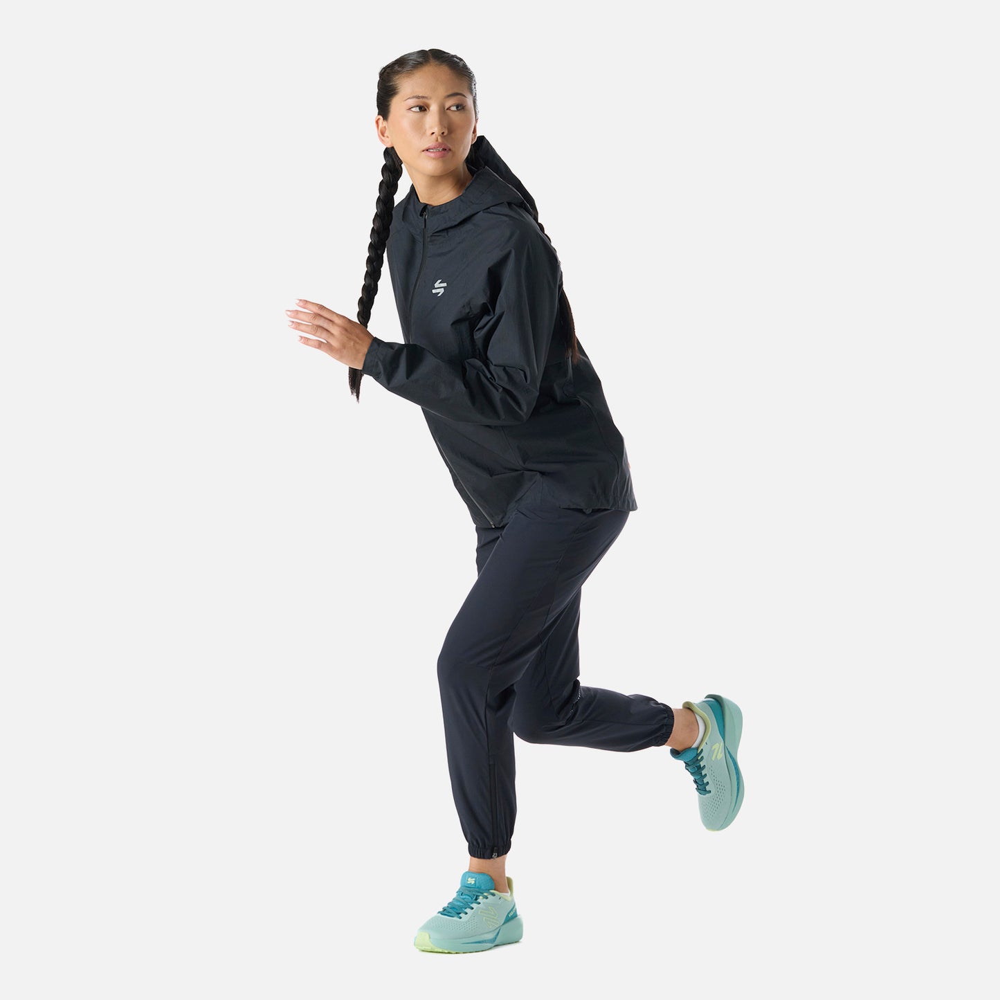 Chaqueta Mujer Built To Move Waterproof Jacket Negro Vulcano