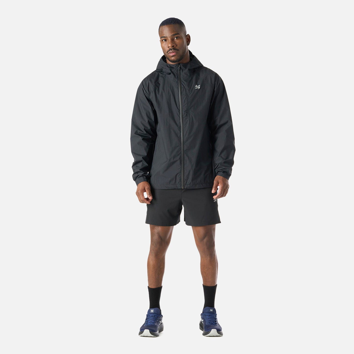 Chaqueta Hombre Built To Move Waterproof Jacket Negro Vulcano