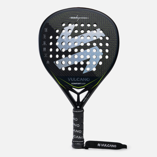 Pala Mainshock Padel Racket Negro Vulcano