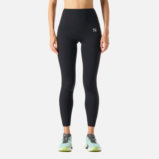 Calza Mujer Tempo 7/8 Super High Rise Leggins Negro Vulcano