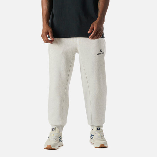 Pantalón Hombre Cool Down Jogger Pants Melange Gris Claro Vulcano