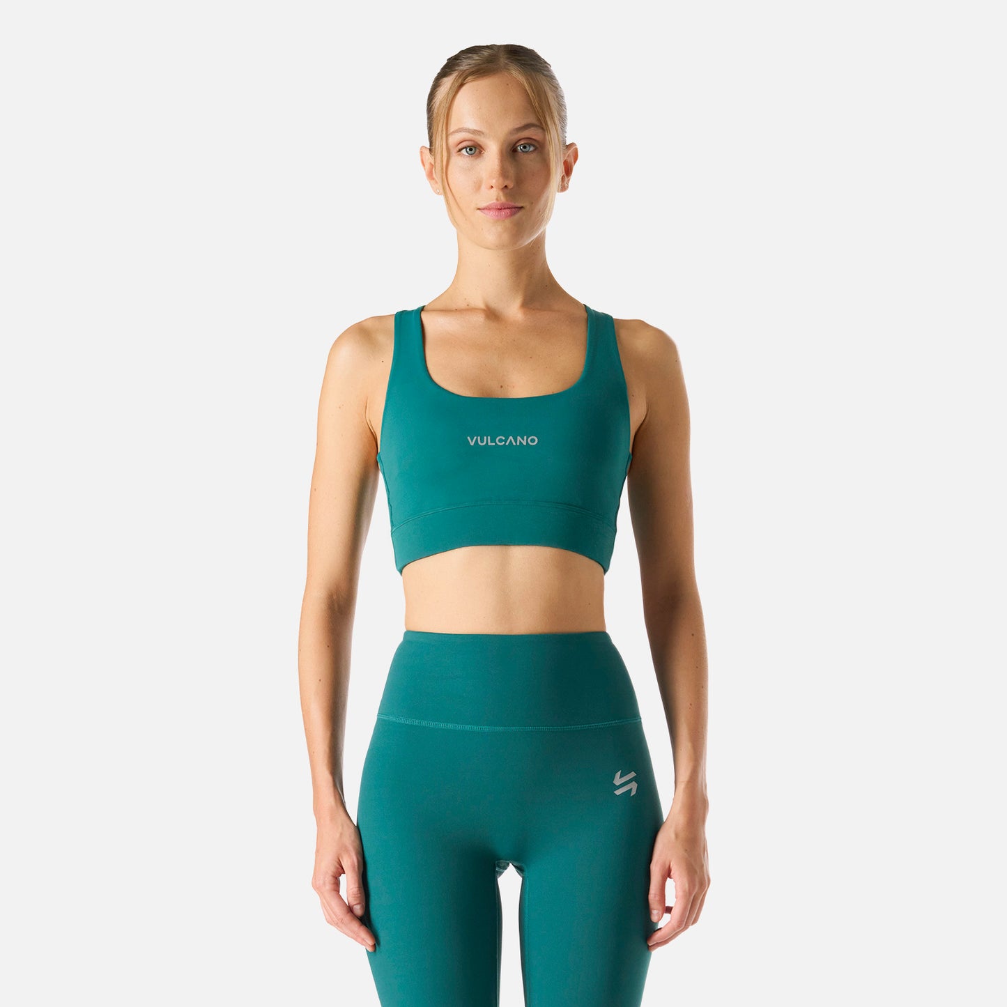 Peto Mujer Built To Move Light Support Bra Petroleo Vulcano