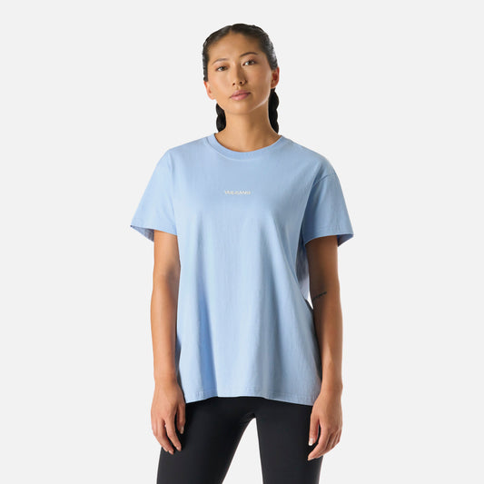 Polera Mujer Cool Down T-Shirt Celeste Vulcano