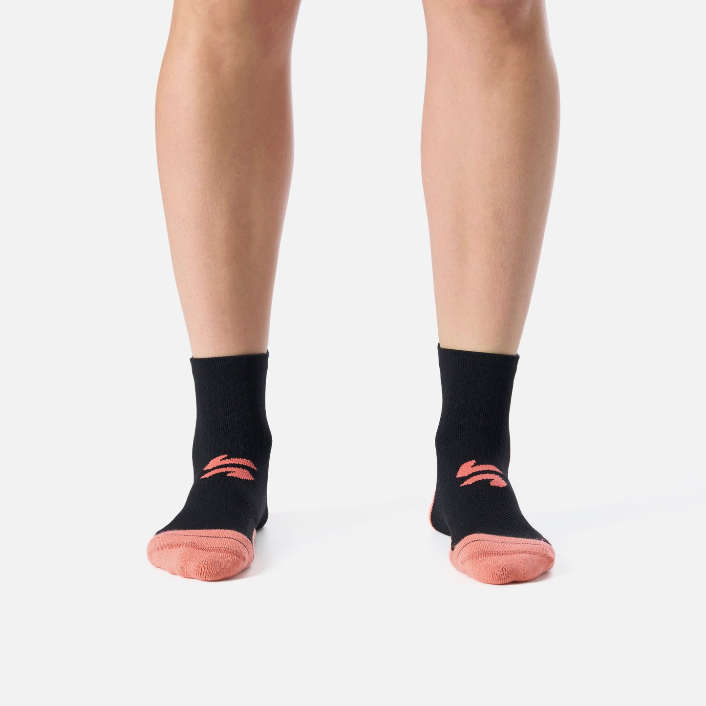 Calcetines Mujer Stride Running Short Socks Negro Vulcano