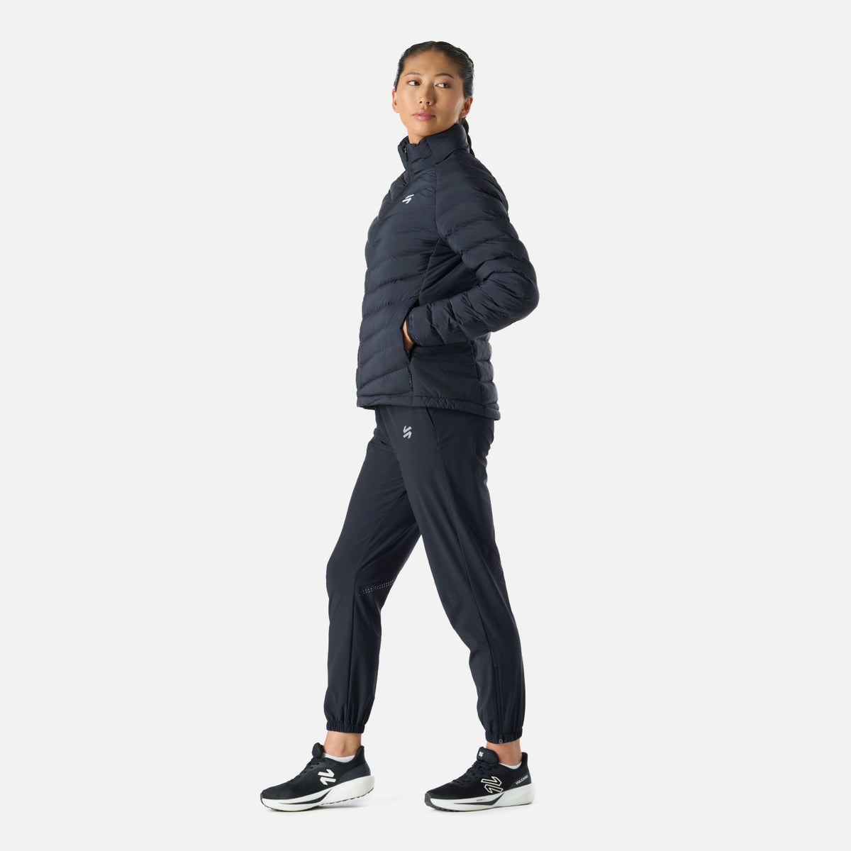 Chaqueta Mujer Tempo Steam-Pro Jacket Negro Vulcano