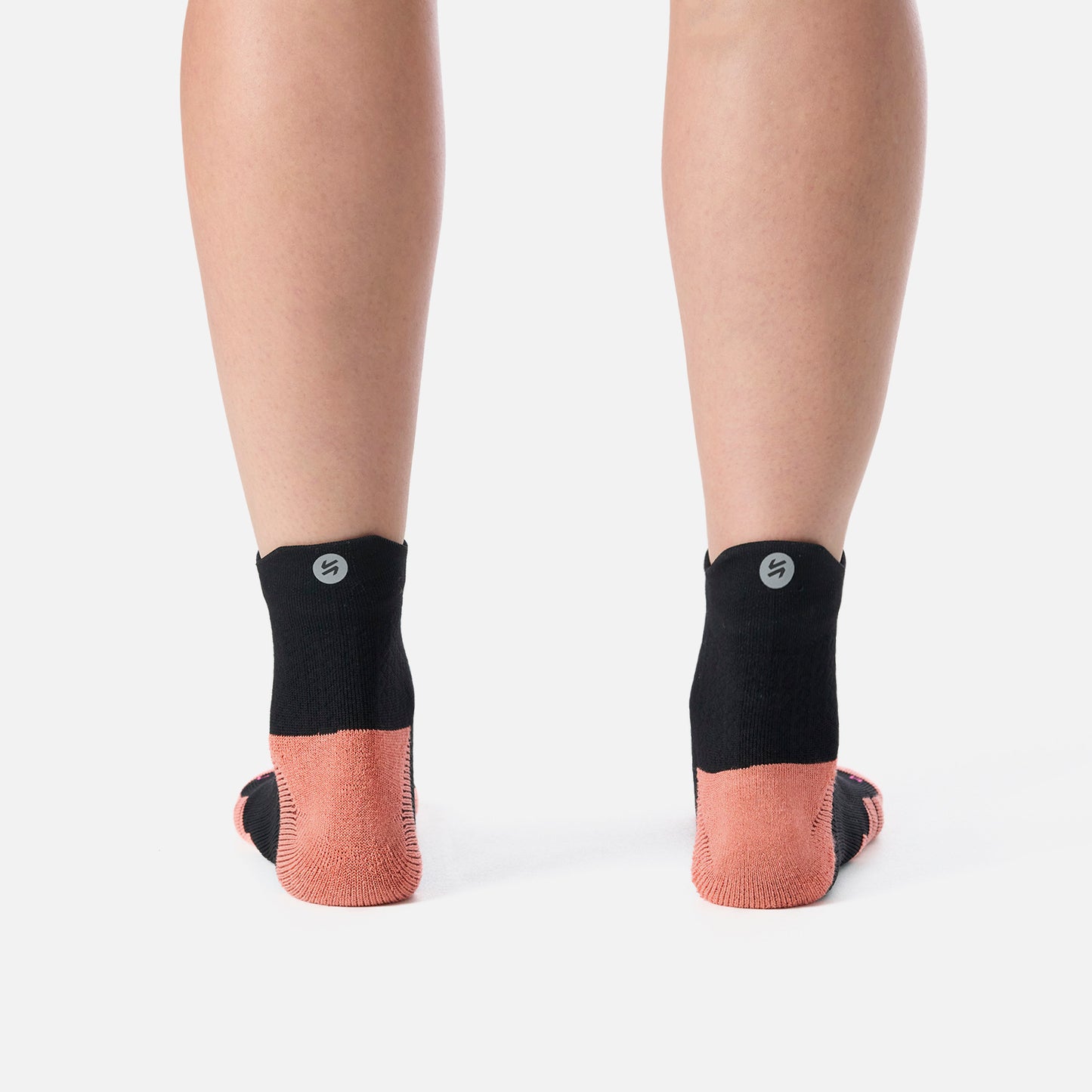 Calcetines Mujer Stride Running Short Socks Negro Vulcano