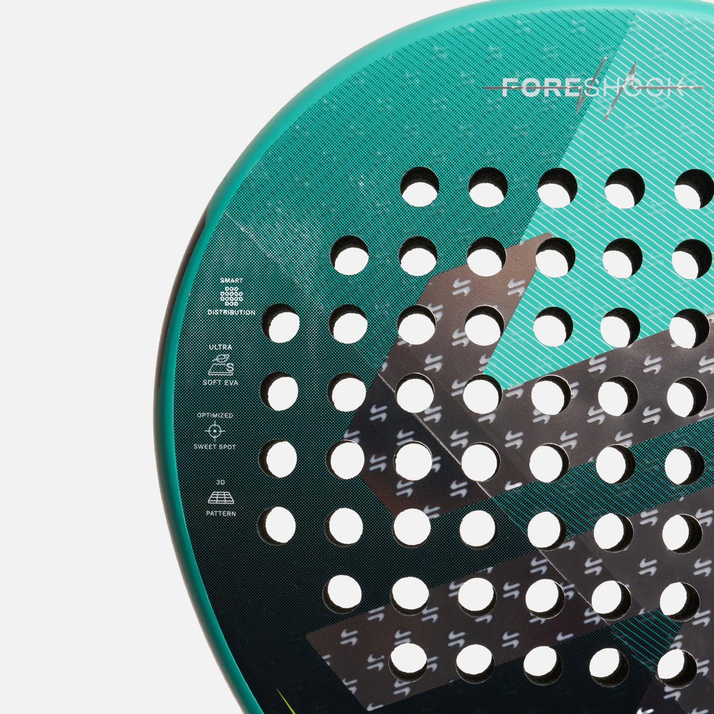 Pala Foreshock Padel Racket Turquesa Vulcano