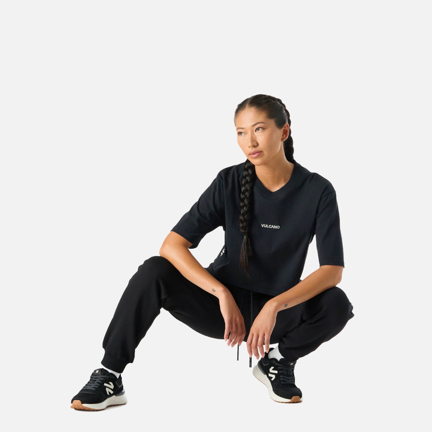 Pantalón Mujer Cool Down Jogger Pants Negro Vulcano